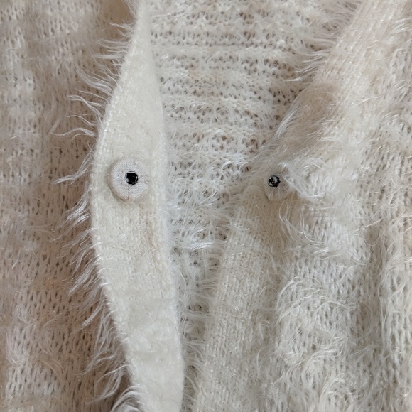 Hinge Eyelash Knit Textured Cardigan - Picture 3 of 7